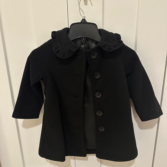 NWOT Black Pea coat size 2T - Picture 1 of 3